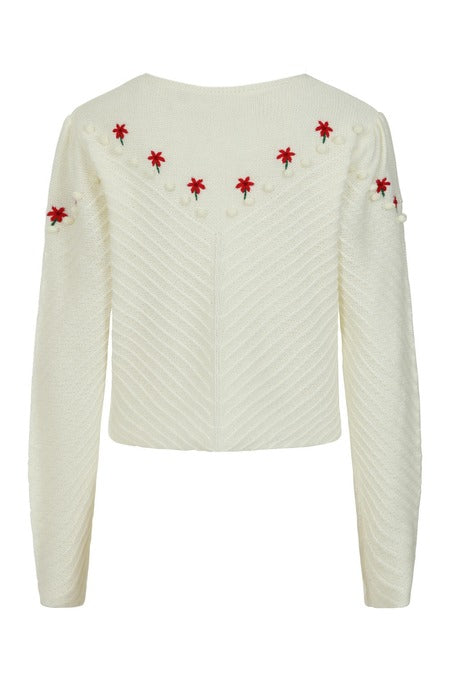 IVORY AMELIE CARDIGAN