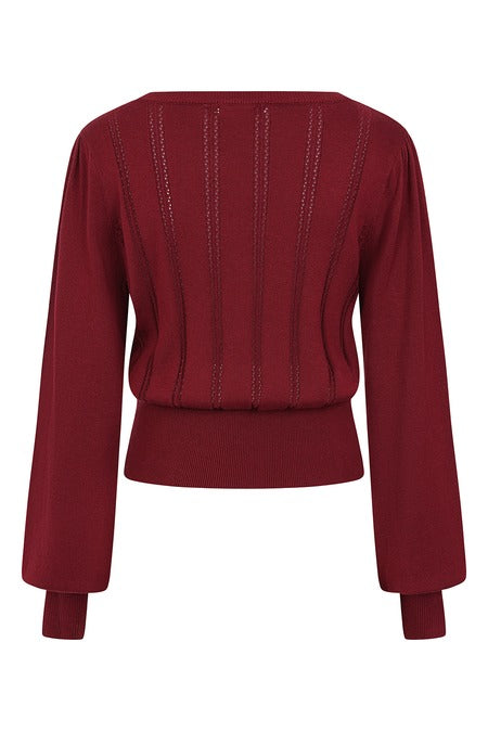 Angel Pointelle Knit Jumper