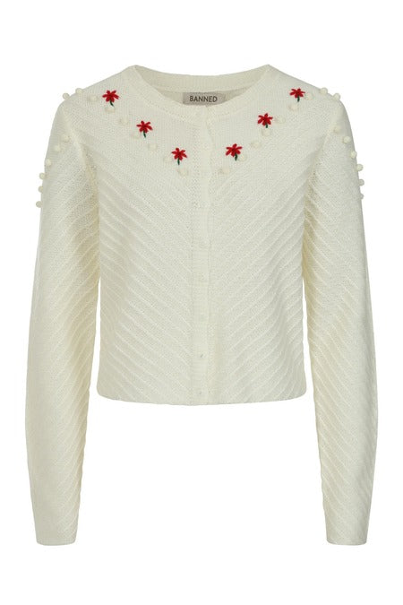 IVORY AMELIE CARDIGAN