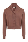 Violet Cardigan in Brown