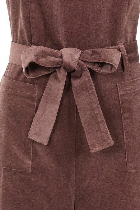 BROWN HARRIET JUMPSUIT