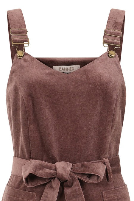 BROWN HARRIET JUMPSUIT