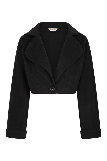 BLACK MARYLIN JACKET