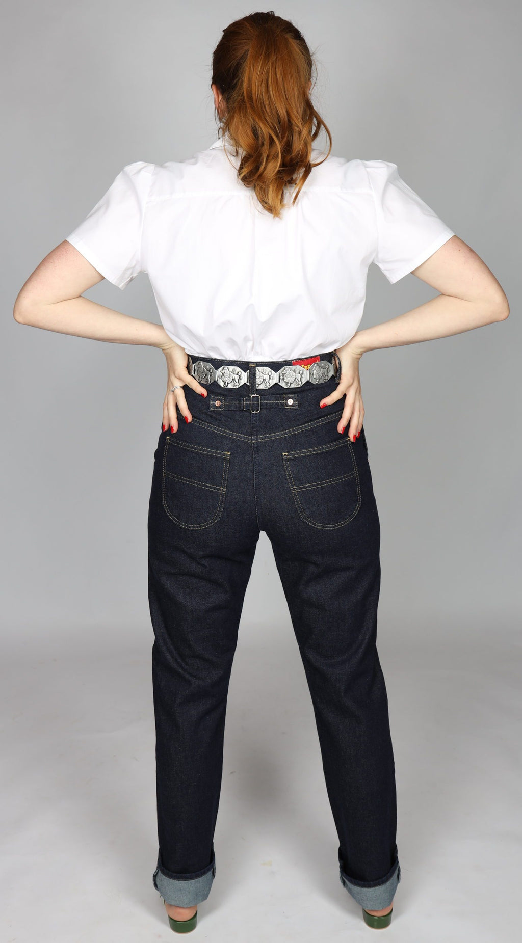 Freddies of Pinewood Buckle Back Jeans